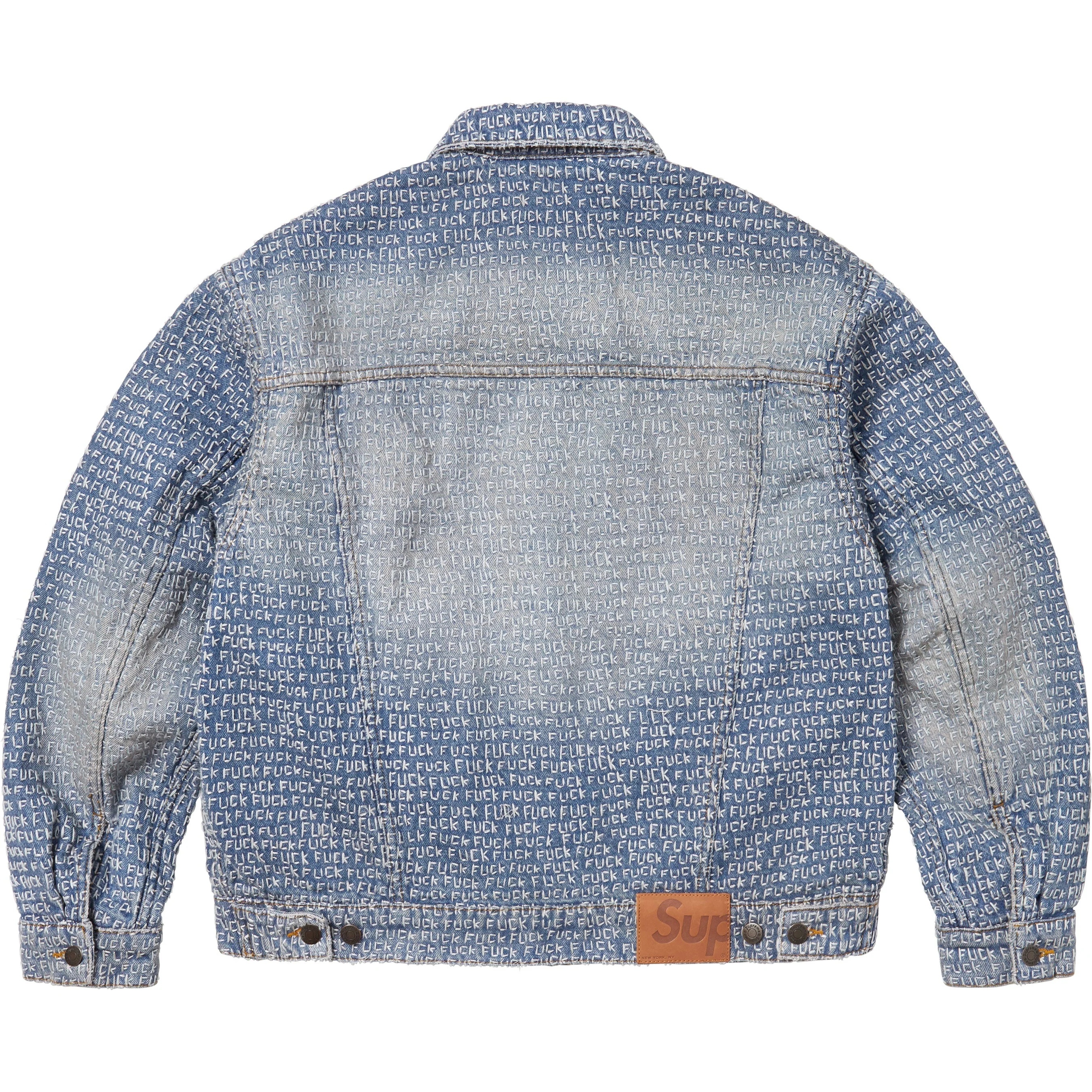 Fuck Stitch Denim Trucker Jacket view 7